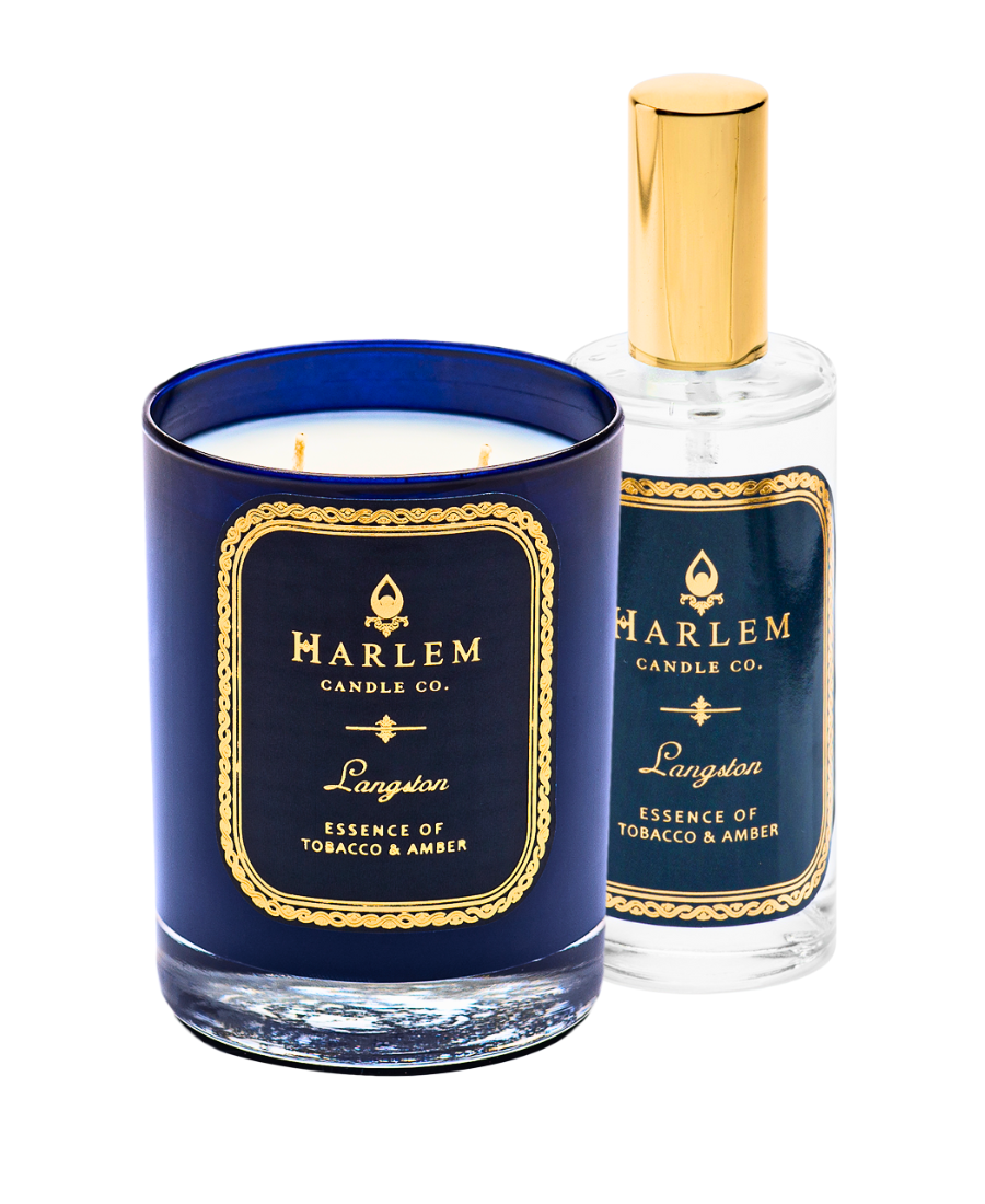 Langston candle and Langston room spray